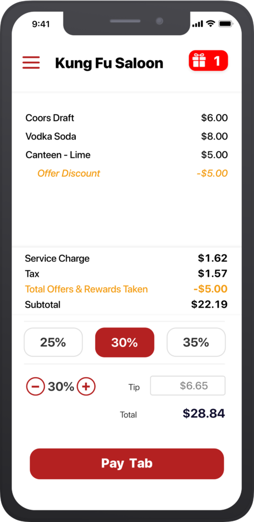 TabbedOut App